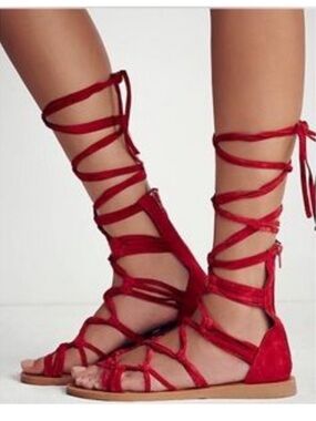 Jeffrey Campbell X Free People Lace-Up Gladiator Sandals